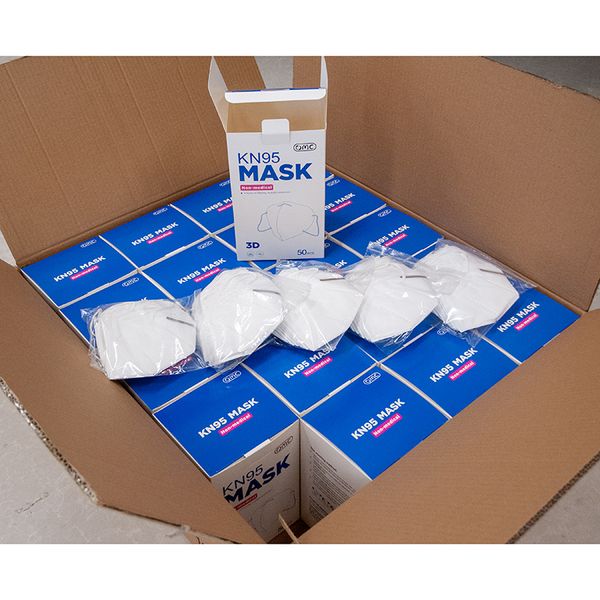 

1000pc/carton kn95 face mask reusable protective 5 ply n95 face mask