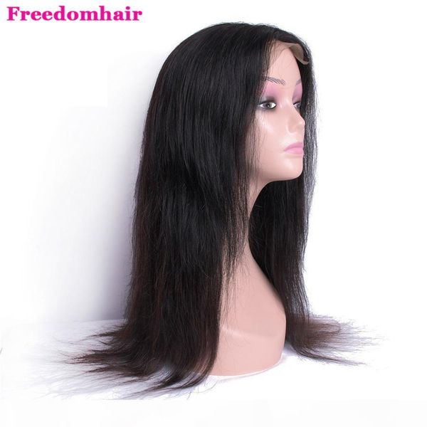 

4x4 lace closure wig brazilian straight lace front human hair wigs for black women brazilian remy lace front wig with baby hair