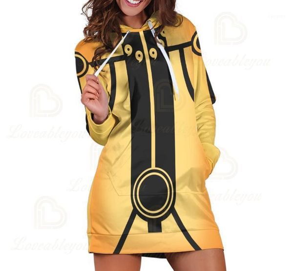 

harajuku hoodie dresses women's wear new style printed autumn casual capped dresses hip hop1, Black