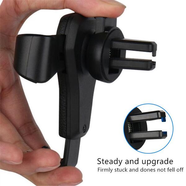 

for iphone x xs max xr car phone holder in car air vent mount stand no magnetic mobile phone holder universal gravity wmtyso loveshop01
