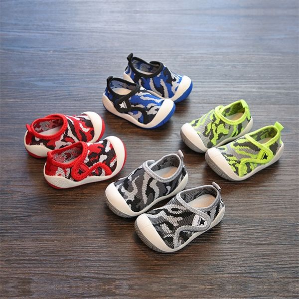 

autumn baby girl boy toddler camouflage color infant casual soft bottom non-slip babies shoes y201028