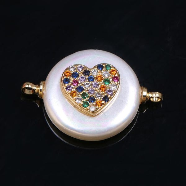 

природные shell разъемы сплав декоративных подвески для изготовления ювелирных изделий ожерелья браслета аксессуары сыпучих шариков, Bronze;silver