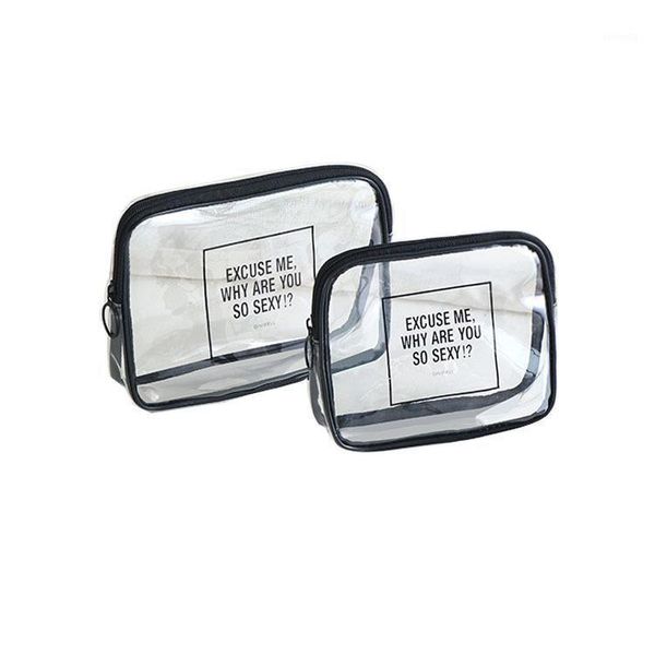 

cosmetic bags & cases 2021 travel storage bag waterproof large capacity wash tpu transparent storage1