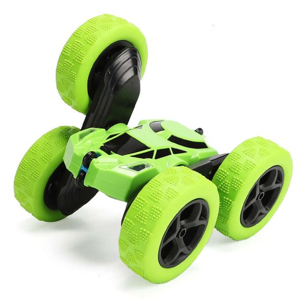 

side tumble bucket twist stunt double rc climbing charging light children's remote control car
