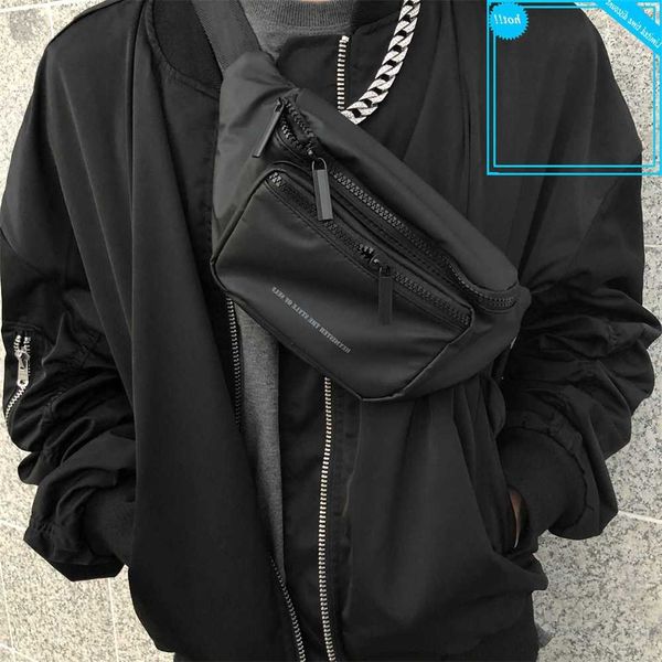 

trend street tail mode breast packaging waterproof outdoor sport crossbody tas random travel male boom belt bag