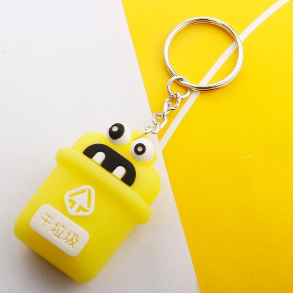 

защита окружающей среды качество мягкого пластика trash can key chain окружающей среды классификация trash can bag подвеска sqcmya ppshop01