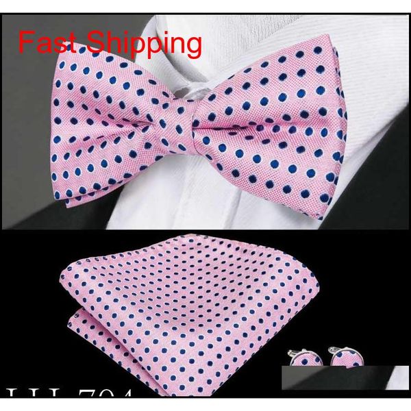 

fast shipping mens bow tie black paisley 25 styles jacquard woven silk bow tie wholesale wedding dress business fre qylymj beauty888, Black;gray
