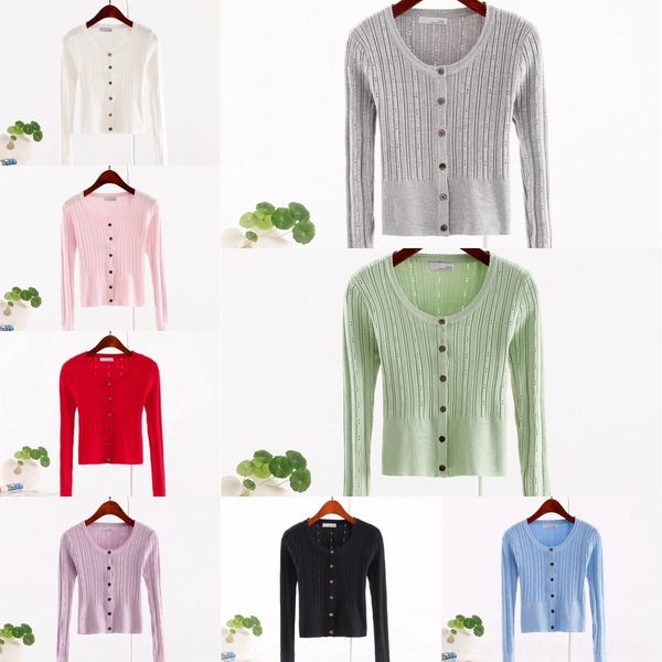 

трикотажные изделия корейская версия yevpa 2020 трикотажа knitwearspring slim осени новых женщин и высокая талия из полого экипаж шеи вязано, White;black