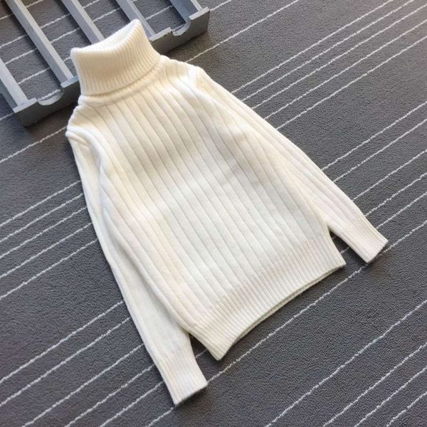 

autumn pullover t-shirt hb1662 girls' children's turtleneck winter 2020 1uld, Blue