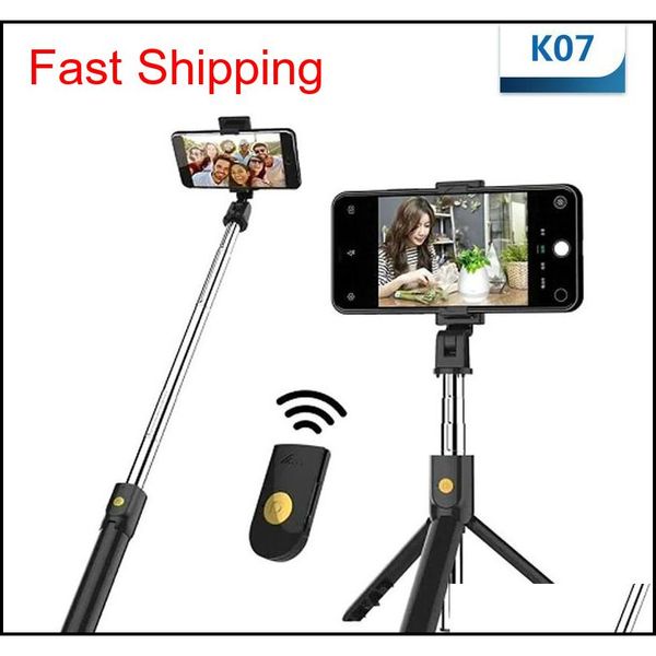

factory direct high-end remote control wireless bluetooth selfie stick mini tripod extendable foldable monopod for iphone for samsung l7lno