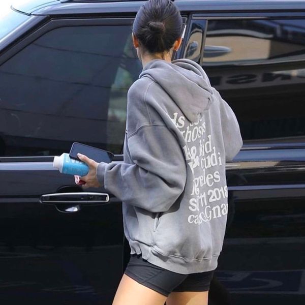 

designer-new cpfm kids see ghosts hoodies high street skateboard hooded sweatshirt spring autumn long sleeve pullover sweater, Black