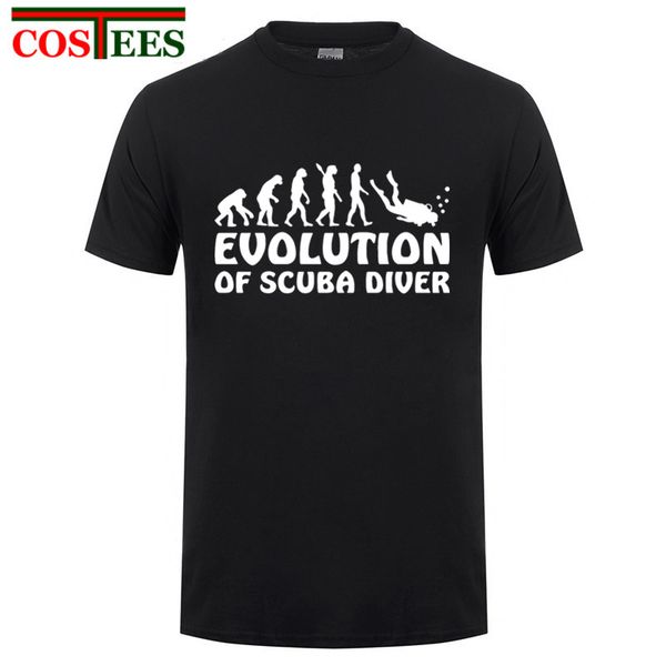 

funny evolution of scuba diver dive down flag dive comic black mens 2017 new designs summer style s hooded sweatshirt hoodie men t shirt