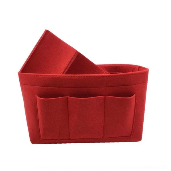 

dptch felt storage make-up multi-functional cosmetic storage bag large capacity be finishing set can cosmetic bag xpfeq