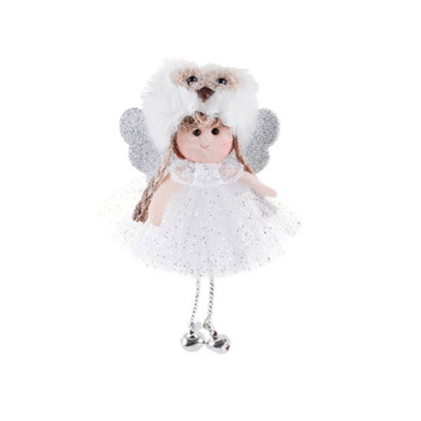 

decoration creative christmas pendant tree cute angel lace doll ornament sep 16th