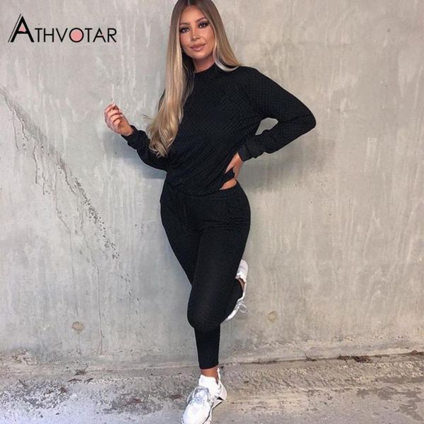

fitness casual sport suit women long sleeve trousers leisure suit 2 piece tracksuit set gym running outfits for women, Gray