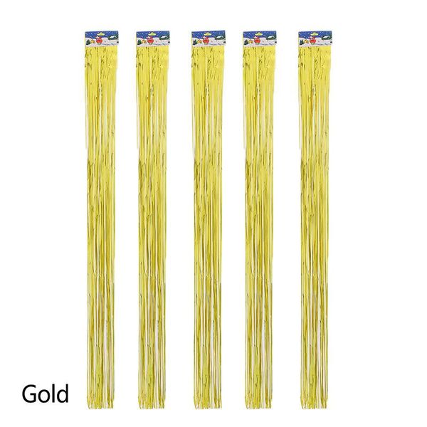 

5шт лот 1meter сусального золота fringe блестки занавес кисточкой гирлянды свадебная фотография фон birthday party decoration bbywrg packing