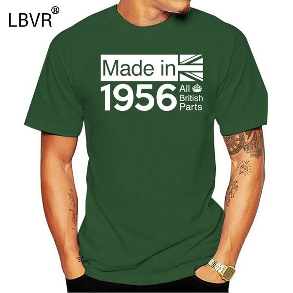 

1956 british parts 60th birthday t shirt 13 colours gift present print t shirt short sleeve tshirt sport hooded sweatshirt hoodie