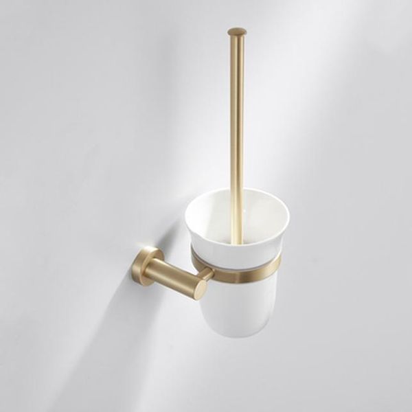 

латунь brushed gold полотенце кольцо ванной оборудование setrobe hooktoilet кисть бумага держатель зубной матовые удерживать аксессуары для