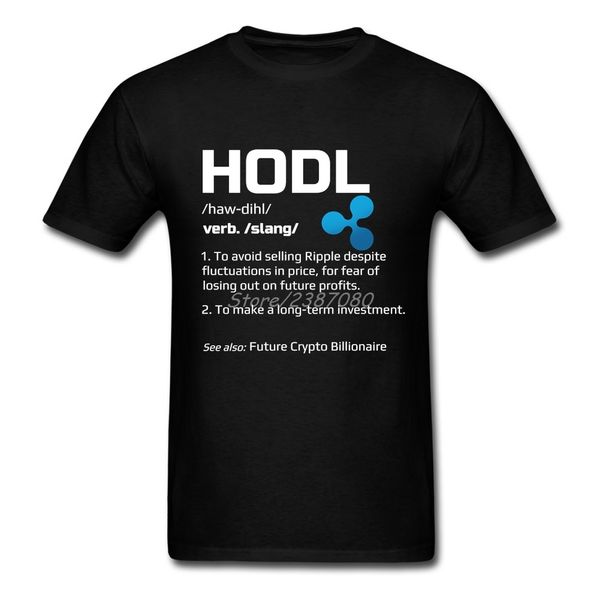 

sport hodl definition ripple t shirt big size short sleeve brand clothing fashion car styling cotton men's shirts