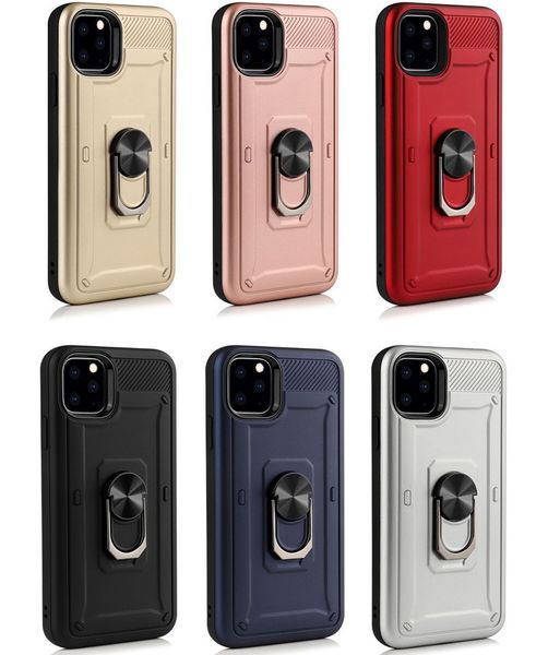 Shield Armor Amboless Case Phone Задняя крышка для iPhone 12 11 Pro Max 7 8 6 / 6s Plus Pro Военная капля Проверена Clibon TPU Case для Samsung DHL