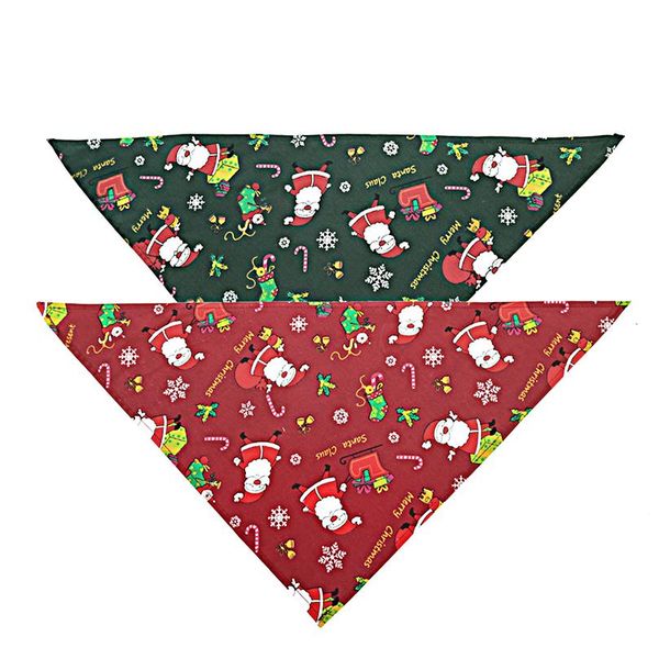 

christmas pet dog bandana adjustable dog bandana towel scarf collar pets costume accessories for small medium dogs pet wmtebw