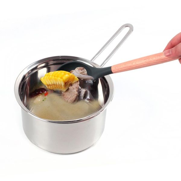 

delidge силикон кухня посуда деревянная ручка кухонный инвентарь шпатель ложка приготовление выпечки инструменты для выпечки кухонные принад