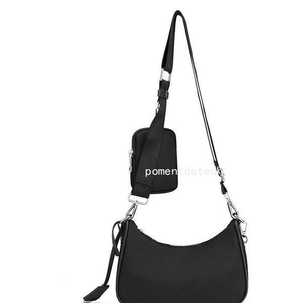 

nylon casual shoulder bag fashion womens cross body shopping bag w/ removable nylon key pouch coin purse multi pochette accessoires qynf +jg