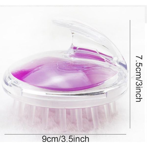 

pet dog head hairs brush round shampoo brush massage scalp itching bathing cleaning care tools bath brush reduce hair jllfki mx_home