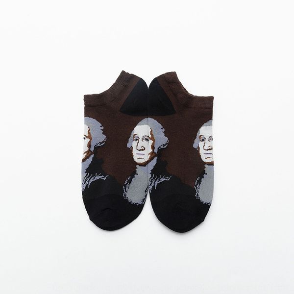 

new creative street trend lovers spring summer hip hop fashion men and women cotton animal oil paintings cotton and socks like socks jwy9m j, Black