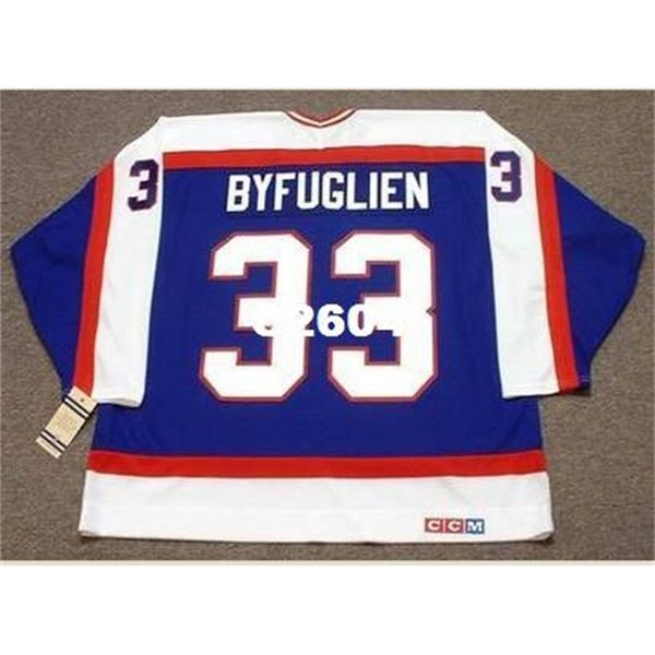 

men #33 dustin byfuglien winnipeg jets 1980's ccm vintage retro hockey jersey or custom any name or number retro jersey, Black