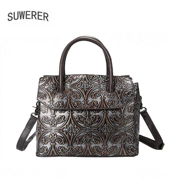 

suwerer designer bags women bags 2020 new luxury handbags women designer genuine leather embossed