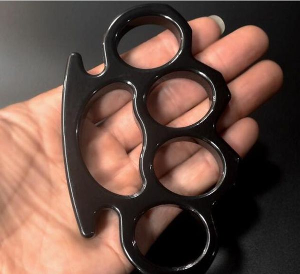 

us stockmetal self-defense weapon four fingers thick ring finger grip fist fist handcuffs knuckles alloy buckle iro jllwvv eatout