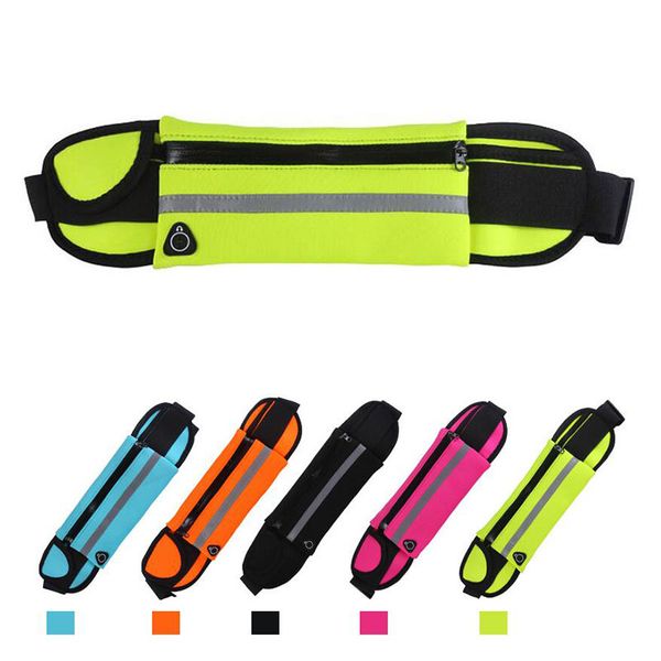 

new running bag sports skinny waistpacks outdoor mobile phone waterproof personal stealth multifunctional men women marathon bottle bag