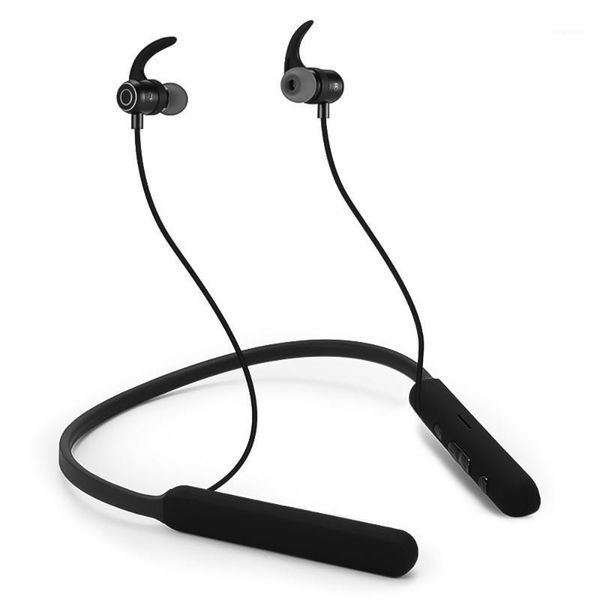 

neck-mounted wireless bluetooth earphone magnetic with supper high-capacity battery sports waterproof in ear headphones1