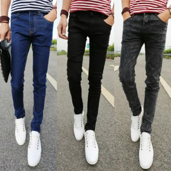 

summer and new korean pants wear summer and new jeans korean pants men's jeans men's wear 6ai4v, Blue