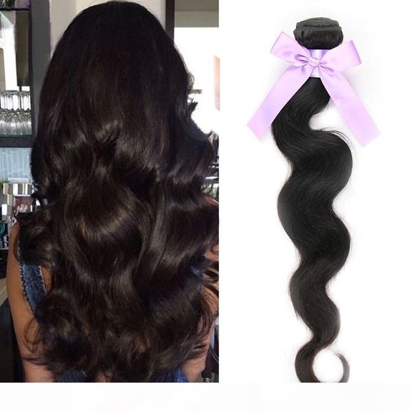 

brazilian body wave 3 4pcs lot natural black 100g pcs peruvian malaysian indian brazilian virgin hair body wave human hair extensions