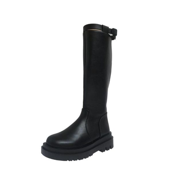 

jinjin-98-wenyujh damskie krótkie buty zamszowe zimowe rycerz boot klamry pasa moda szpilki kostki buty szpiczasty nosek, Black