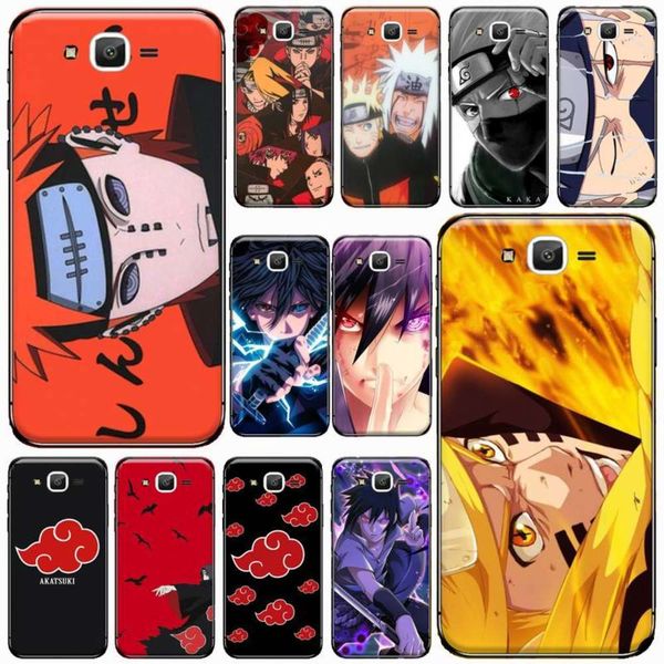 

naruto animation painuchiha sasuke mobile phone cover samsung galaxy j2 j4 j5 j6 j7 j8 prime pro plus neo duo