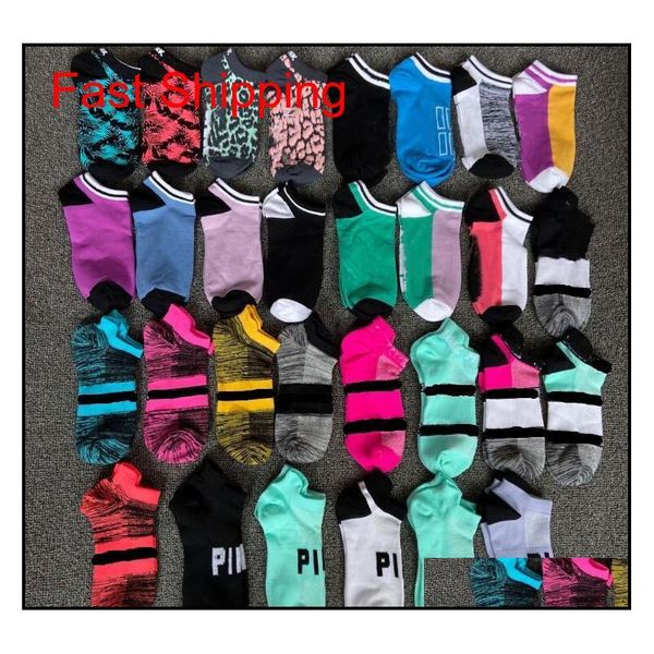 

pink socks women cotton short ankle socks sports basketball soccer teenagers cheerleader girls women sock without tags leroz, Black