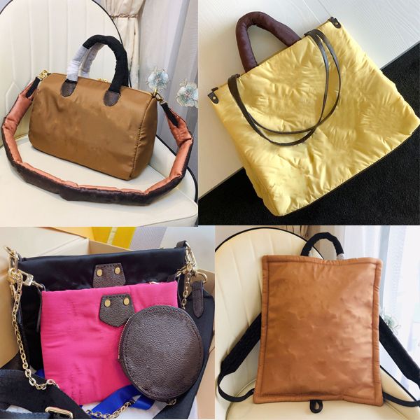 

2022 womens onthego totes econyl series bread bags soft cloud speedy multi pochette accessoires backpacks pillow