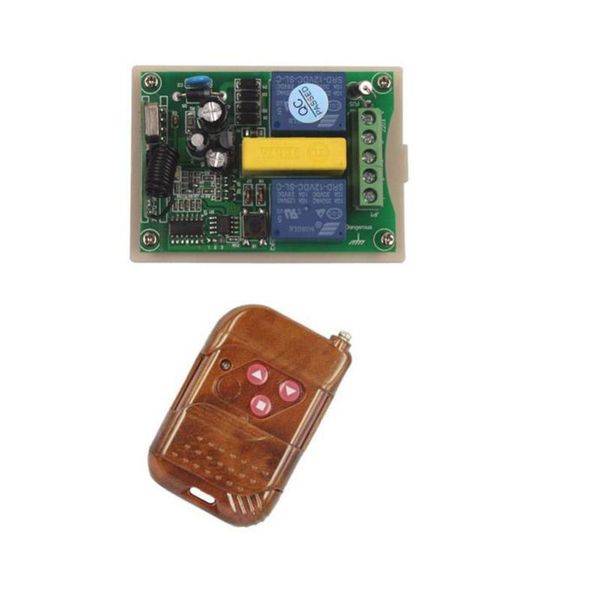 

remote controlers sleeplion motor reversing garage door window 220v 2 ch wireless control switch learning code working way