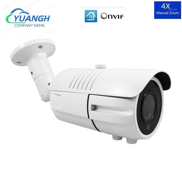 

2mp cctv cameras security 1080p 2.8-12mm manual zoom lens xmeye app onvif waterproof surveillance outdoor camera poe1