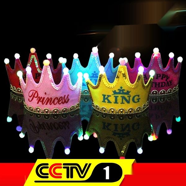 

rxqey партия декоративной короны поставки макета для взрослых корона партии декоративной светящихся дети макета светящегося взрослый расходн