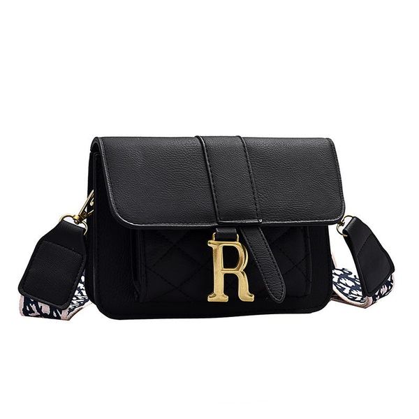 

мода алмазная lattice вышивки широкий плечевой ремень сумки на ремне женщины vintage big letter сумка casual засов crossbody