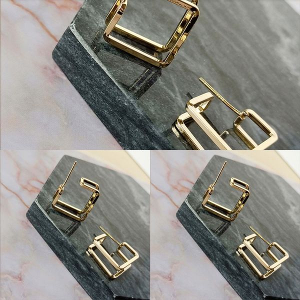 

ecy new cool acrylic japanese black den women female stud long earring ocs earring leisure creative vintage earrings for, Golden