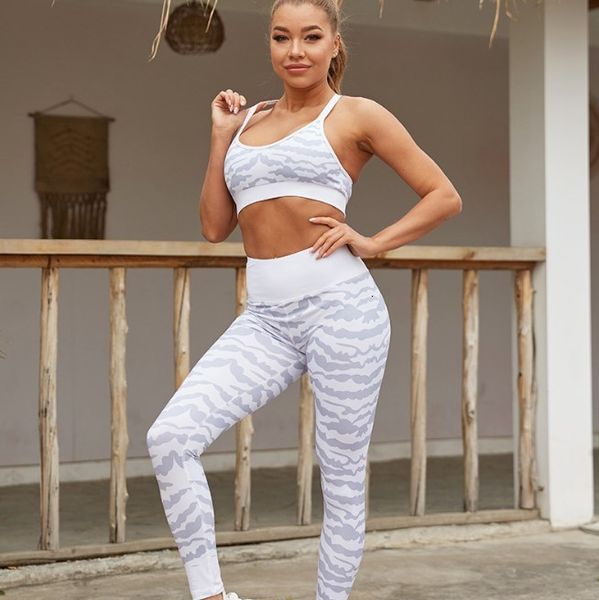 

da 2550 2021 thick fabric with chest cotton sports yoga suit, Tan;black
