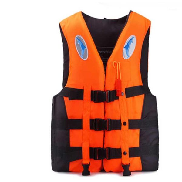 

life vest & buoy child jacket polyester swimming boating ski surfing survival drifting with whistle water sports jacket1