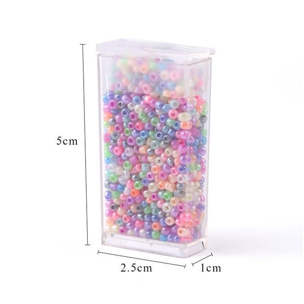 

1000pcs/lot 2mm candy color glass seed beads czech glass beads diy bracelet necklace for jewelry making jewelry qylalf