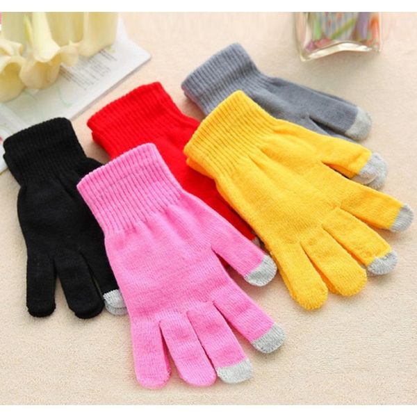 

men women touch screen gloves winter warm mittens female winter full finger stretch comfortable breathable w jlldfo jhhome