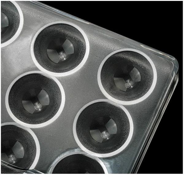 

24 half ball clear diamond chocolate mould diy baking acrylic chocolate maker mousse candy mold baking pas qyltfw